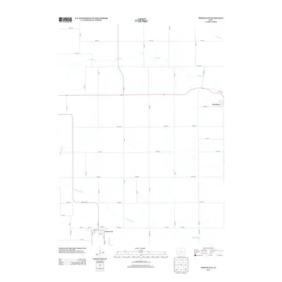 2013 Map of Barnes City, 2013 Print