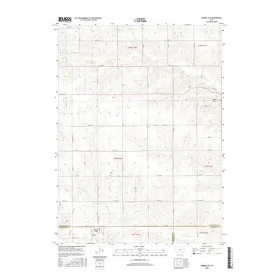 2015 Map of Barnes City, 2015 Print