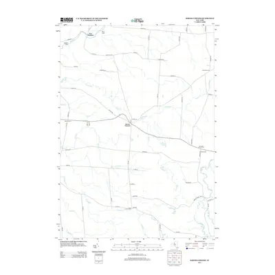 2013 Map of Barnes Corners, 2013 Print