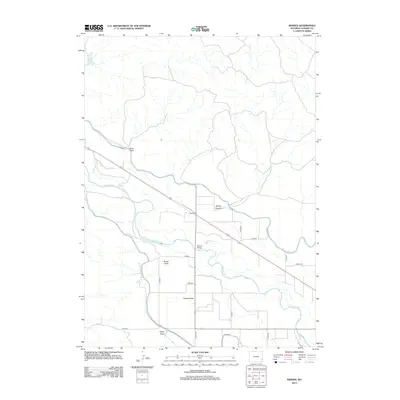 2012 Map of Barnes, 2012 Print