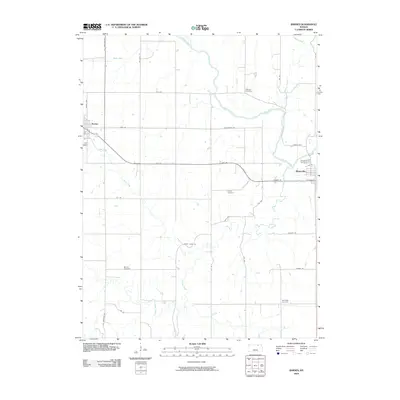 2009 Map of Barnes, 2009 Print