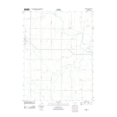 2012 Map of Barnes, 2012 Print