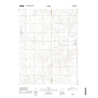 2018 Map of Barnes, 2018 Print