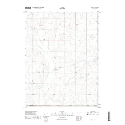 2017 Map of Barneston, 2017 Print