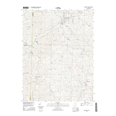 2016 Map of Barnesville, 2016 Print