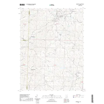 2019 Map of Barnesville, 2019 Print