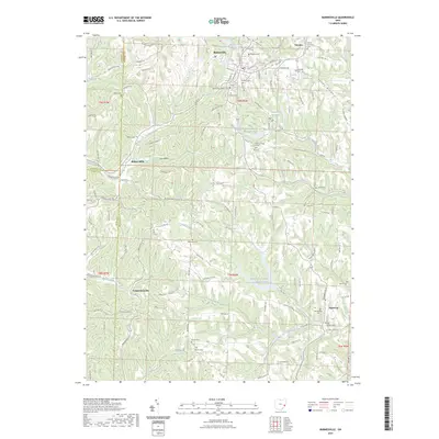 2023 Map of Barnesville, 2023 Print