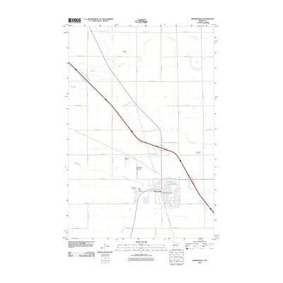 2010 Map of Barnesville, 2010 Print