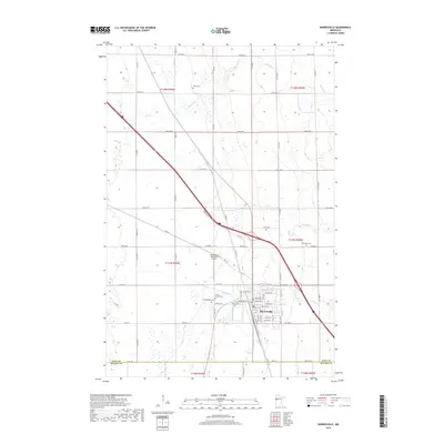 2019 Map of Barnesville, 2019 Print