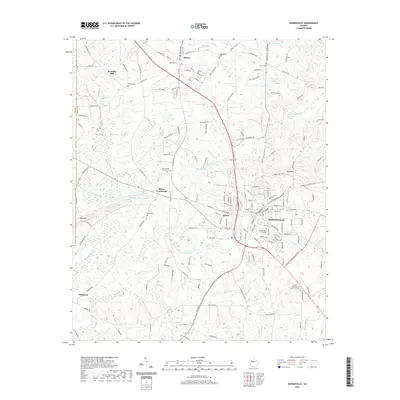 2020 Map of Barnesville, 2020 Print