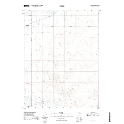 2019 Map of Barnesville, 2019 Print