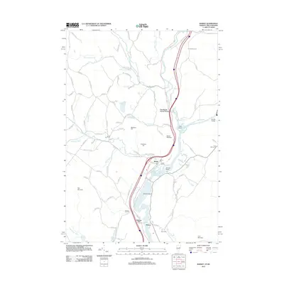 2012 Map of Barnet, 2012 Print