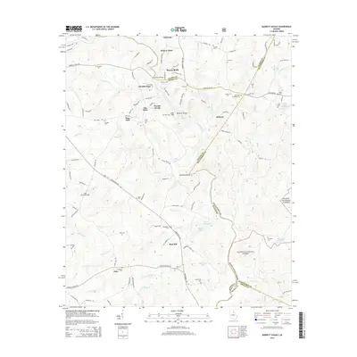 2014 Map of Barnett Shoals, 2014 Print