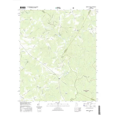 2017 Map of Barnett Shoals, 2017 Print