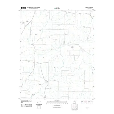 2011 Map of Barney, 2011 Print