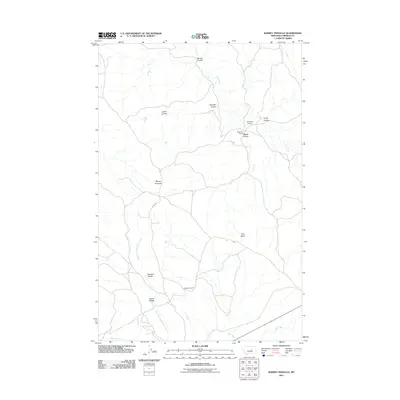 2011 Map of Barney Pinnacle, 2011 Print