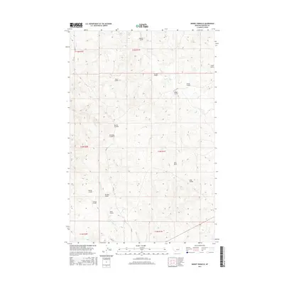 2017 Map of Barney Pinnacle, 2017 Print