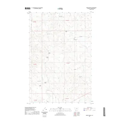 2020 Map of Barney Pinnacle, 2020 Print