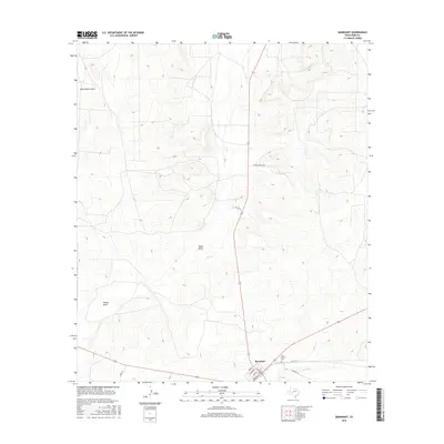 2016 Map of Barnhart, 2016 Print