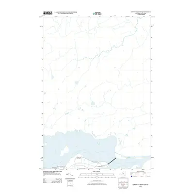 2013 Map of Barnhart Island, 2013 Print