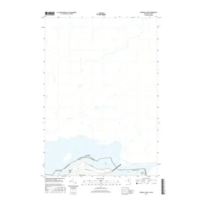 2016 Map of Barnhart Island, 2016 Print