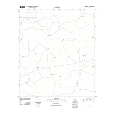2010 Map of Barnhart NE, 2010 Print
