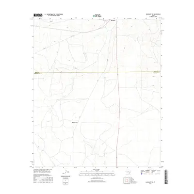 2016 Map of Barnhart SW, 2016 Print
