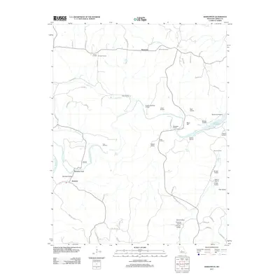 2011 Map of Barnumton, 2011 Print