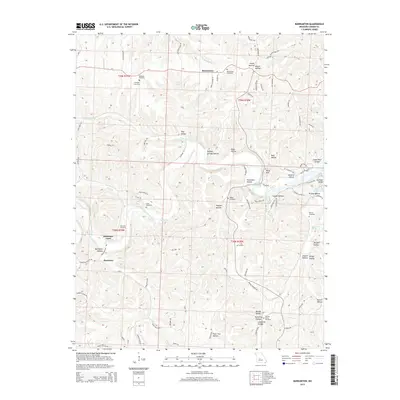 2015 Map of Barnumton, 2015 Print