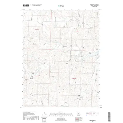 2017 Map of Barnumton, 2017 Print