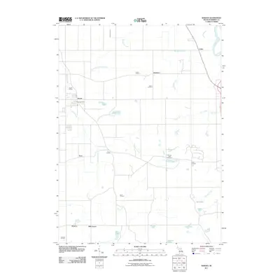 2011 Map of Baroda, 2011 Print