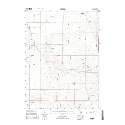 2014 Map of Baroda, 2014 Print