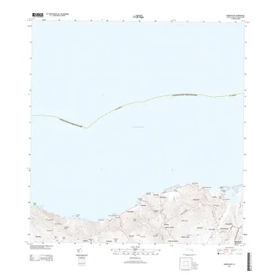 2013 Map of Baron Bluff, 2013 Print