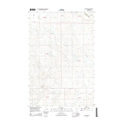2014 Map of Barr Creek, 2014 Print