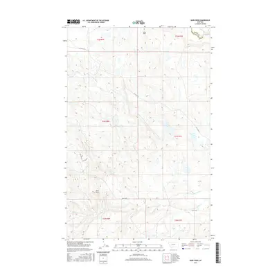 2017 Map of Barr Creek, 2017 Print