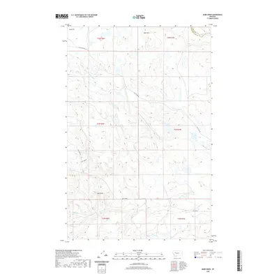 2020 Map of Barr Creek, 2020 Print