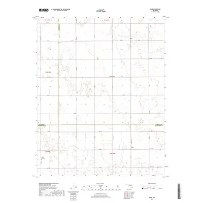 2018 Map of Barr, 2018 Print