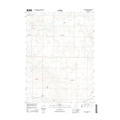 2015 Map of Barras Springs, 2015 Print