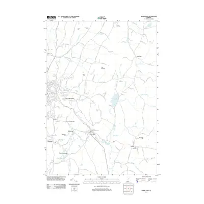 2012 Map of Barre East, 2012 Print