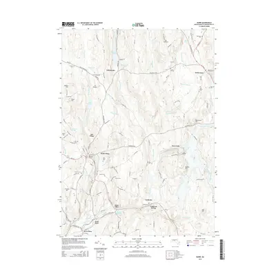 2015 Map of Barre, 2015 Print