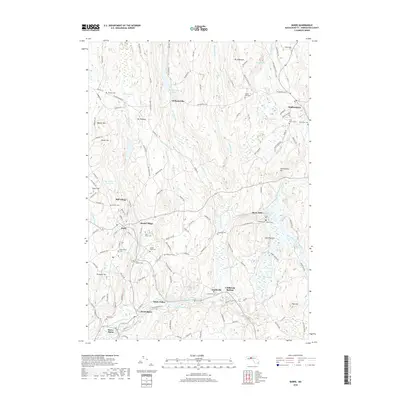 2018 Map of Barre, 2018 Print