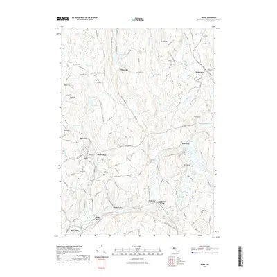 2021 Map of Barre, 2021 Print