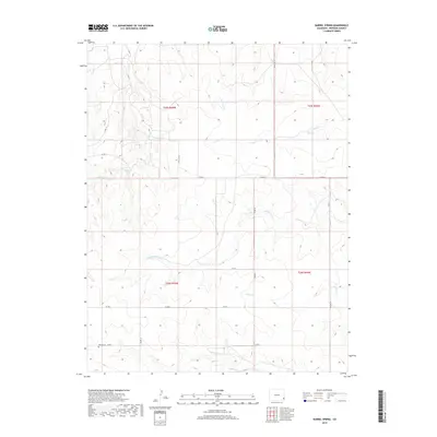 2019 Map of Barrel Spring, 2019 Print
