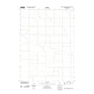 2011 Map of Barrel Springs Creek North, 2011 Print
