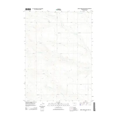 2014 Map of Barrel Springs Creek North, 2014 Print