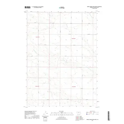 2017 Map of Barrel Springs Creek North, 2017 Print