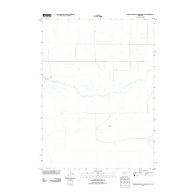 2011 Map of Barrel Springs Creek South, 2011 Print