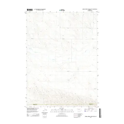 2014 Map of Barrel Springs Creek South, 2014 Print