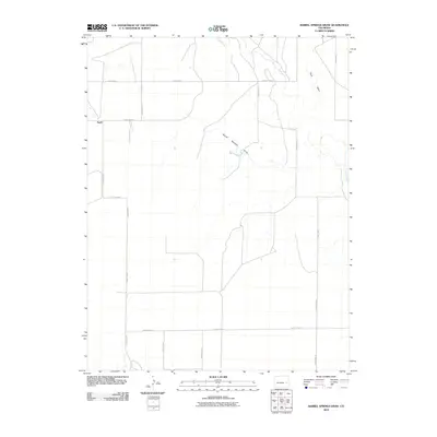 2010 Map of Barrel Springs Draw, 2010 Print