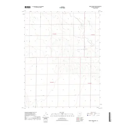2019 Map of Barrel Springs Draw, 2019 Print